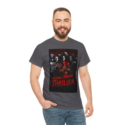 Thriller Unisex Heavy Cotton Tee, Custom Thriller Heavy Cotton Tee