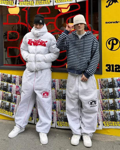 Man Long Pants Cargo Streetwear Joggers Men Y2K Casual Police Trousers Work Pants Male Harajuku Korean Streetwear Merican Style
