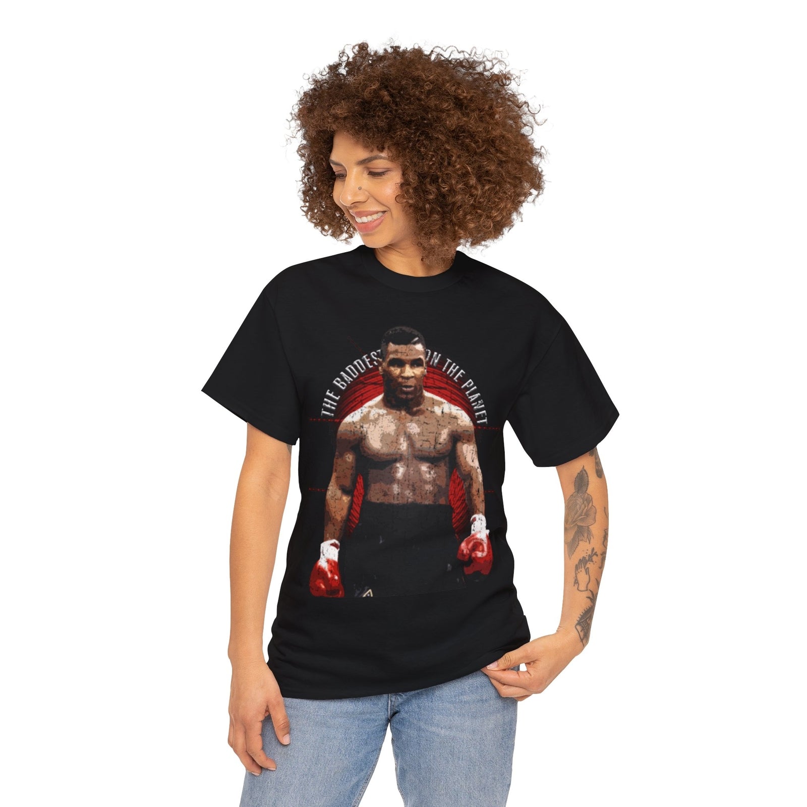 Vintage Mike Tyson T-Shirt, Tyson Unisex Heavy Cotton Tee