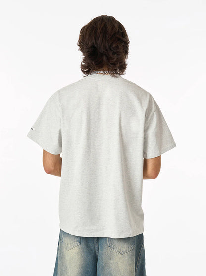 Graphic OK! Slogan Cotton T-Shirt