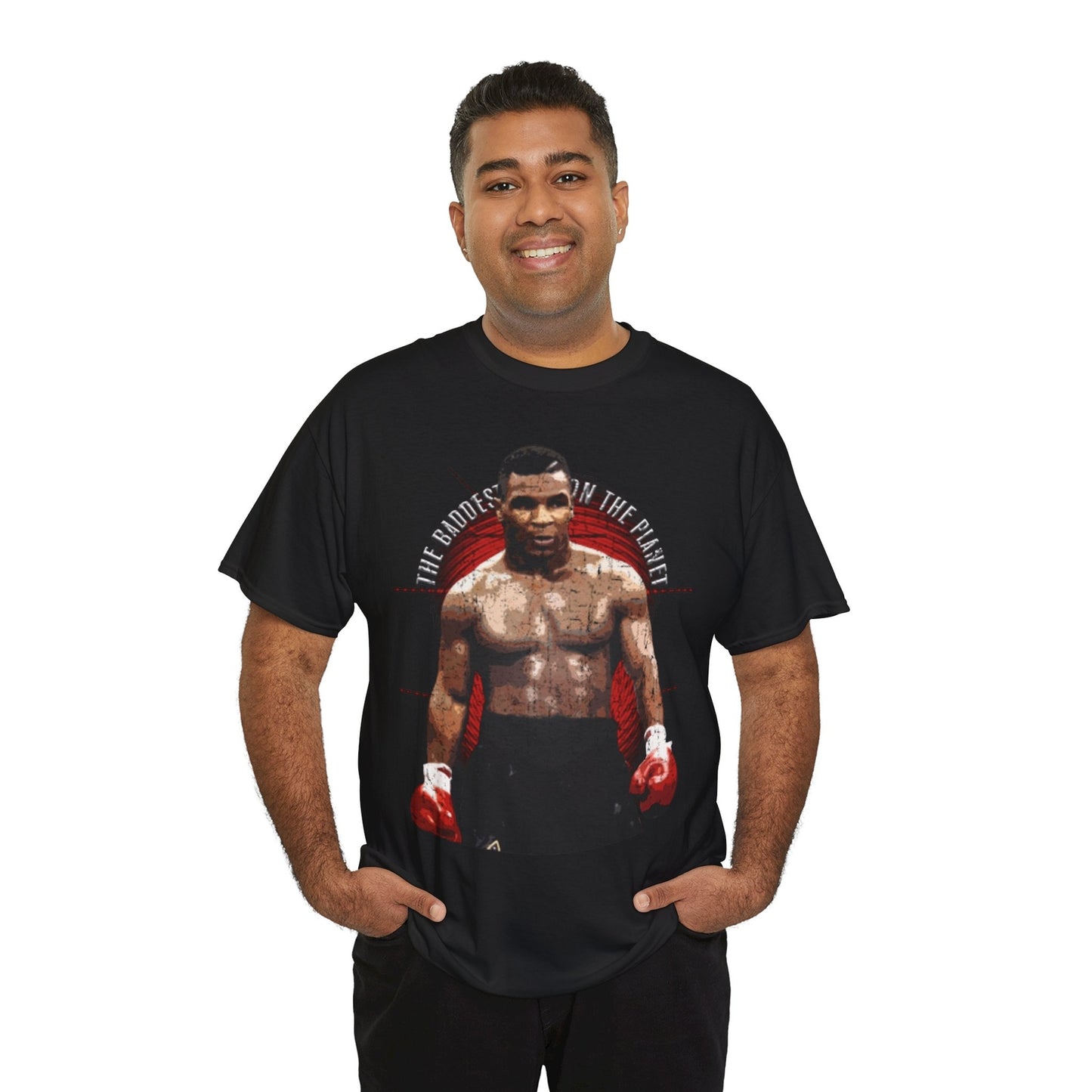 Vintage Mike Tyson T-Shirt, Tyson Unisex Heavy Cotton Tee