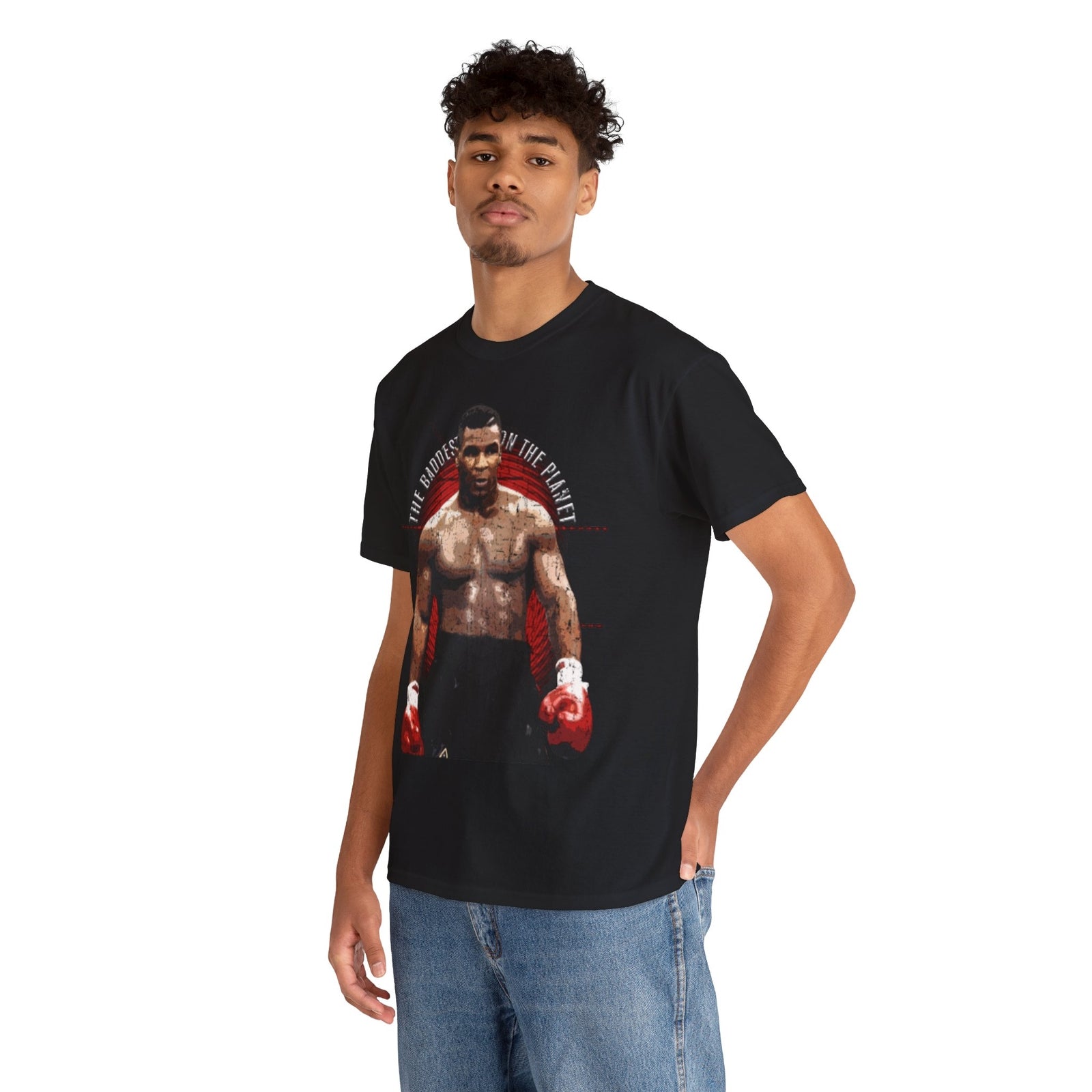 Vintage Mike Tyson T-Shirt, Tyson Unisex Heavy Cotton Tee